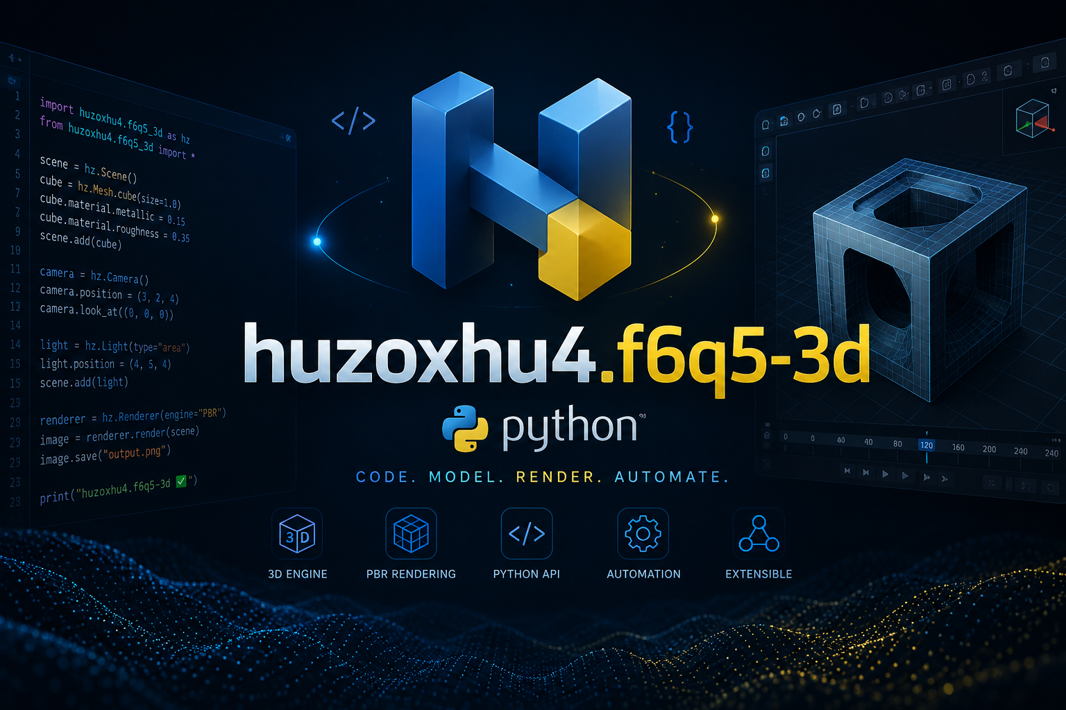 Complete Guide to huzoxhu4.f6q5-3d Python