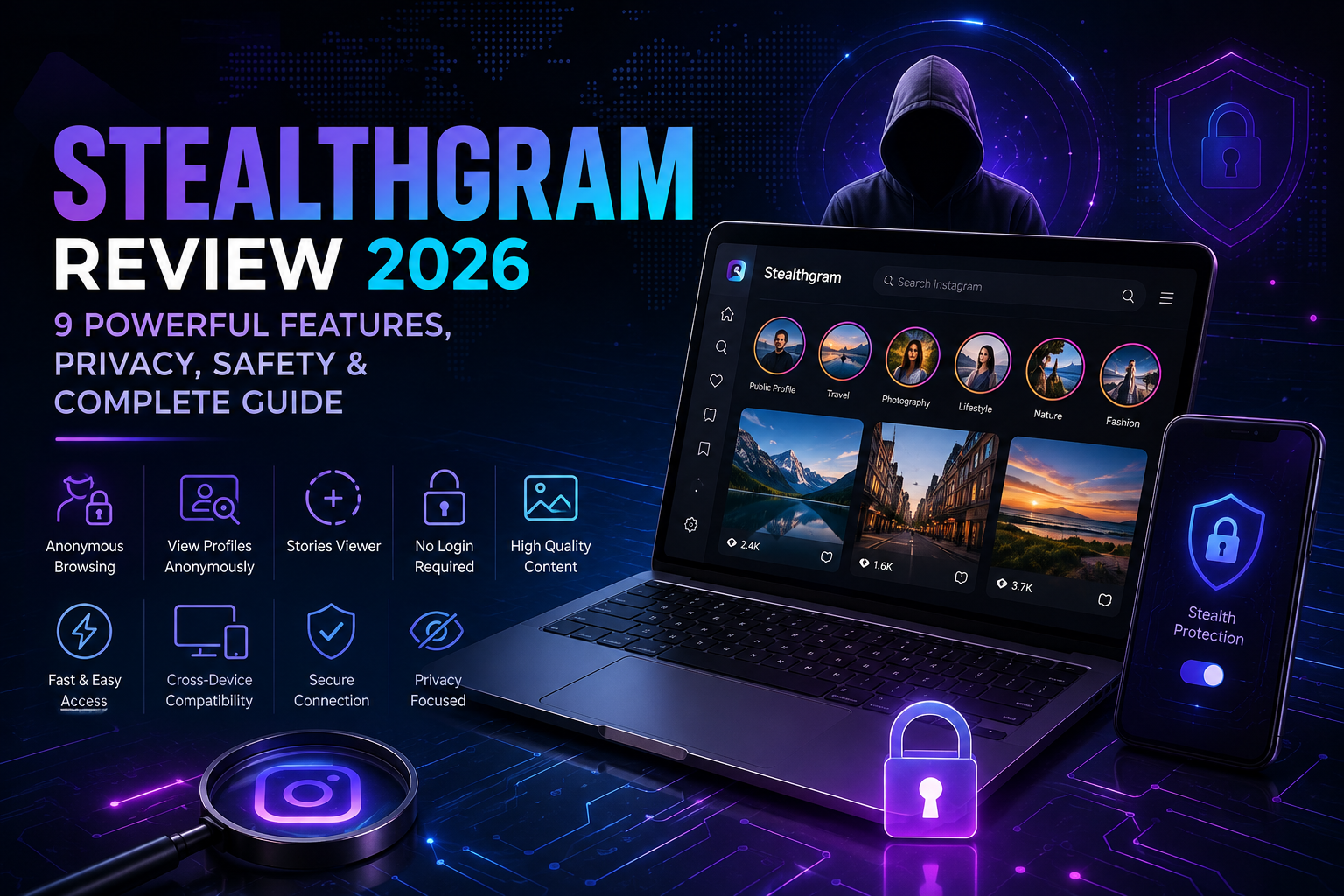 Stealthgram Review 2026: 9 Powerful Features, Privacy, Safety & Complete Guide