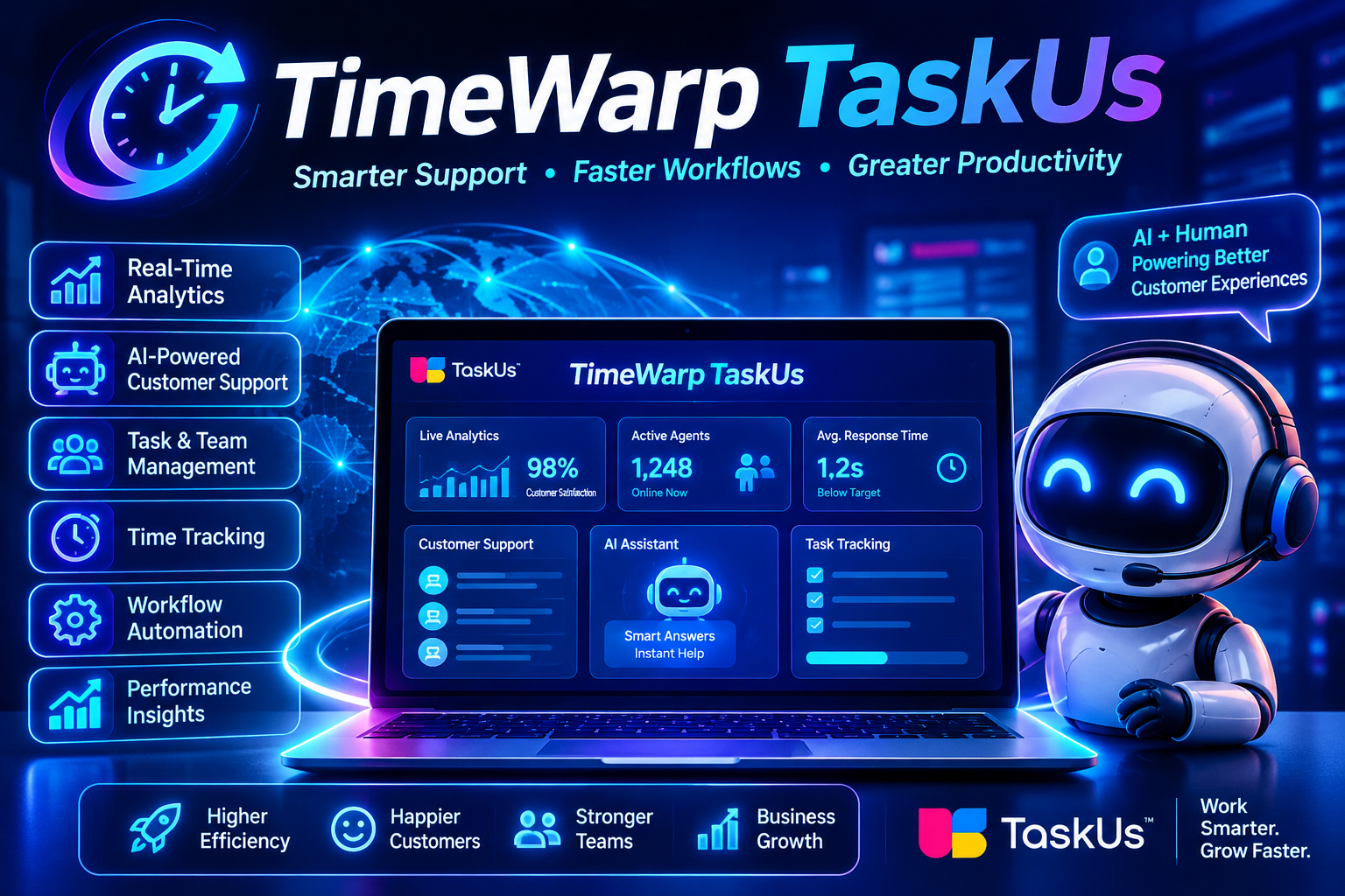 TimeWarp TaskUs: 7 Powerful Features & Complete Productivity Guide