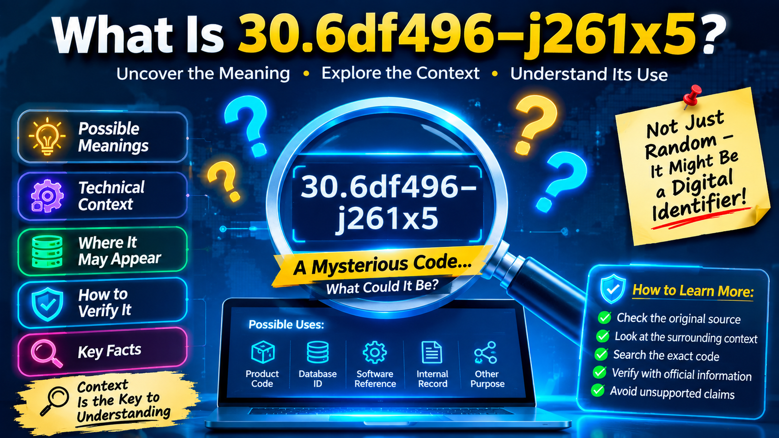 What Is 30.6df496–j261x5? 7 Clear Insights to Understand the Unusual Code