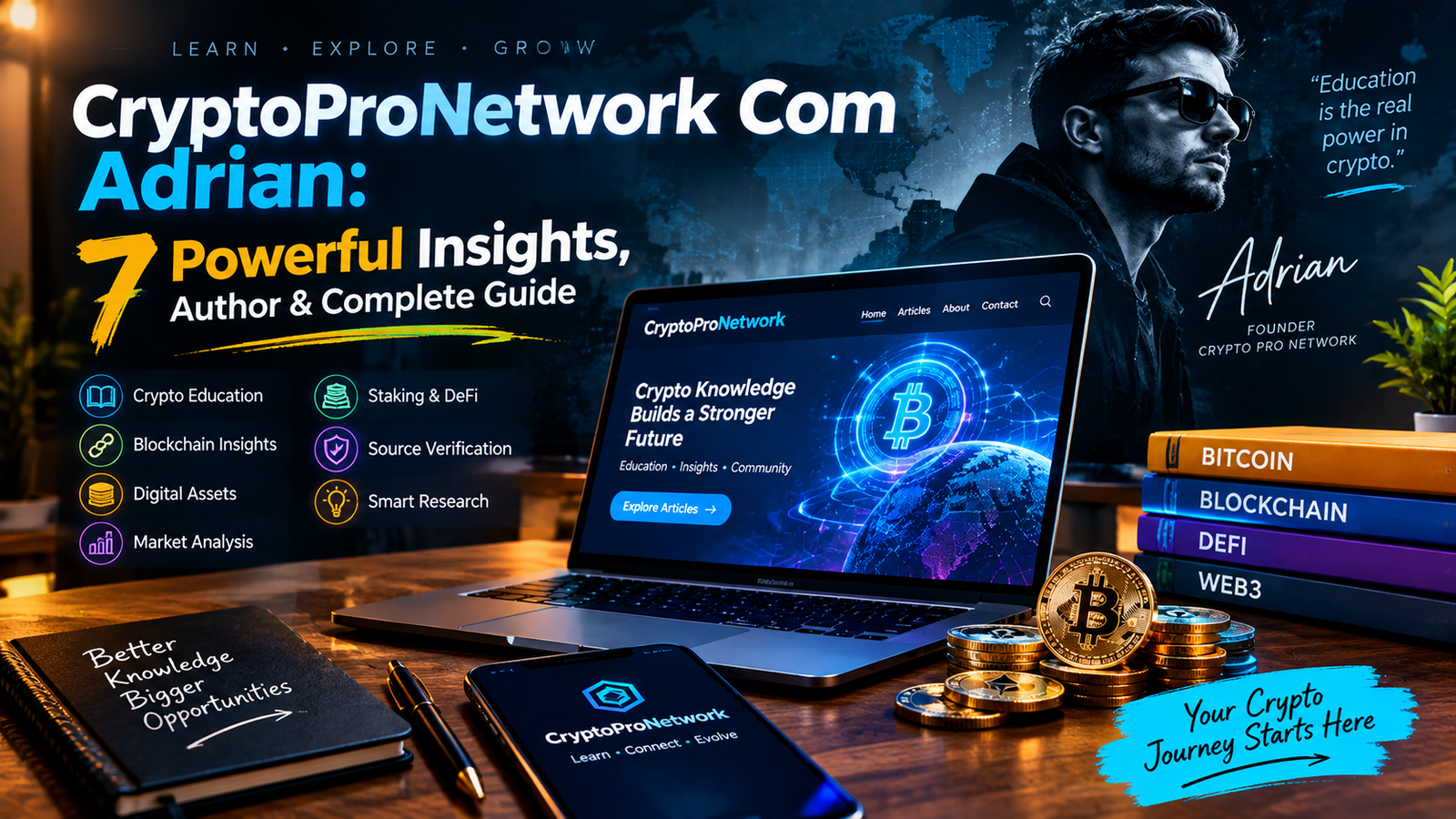 CryptoProNetwork Com Adrian: 7 Powerful Insights, Author & Complete Guide