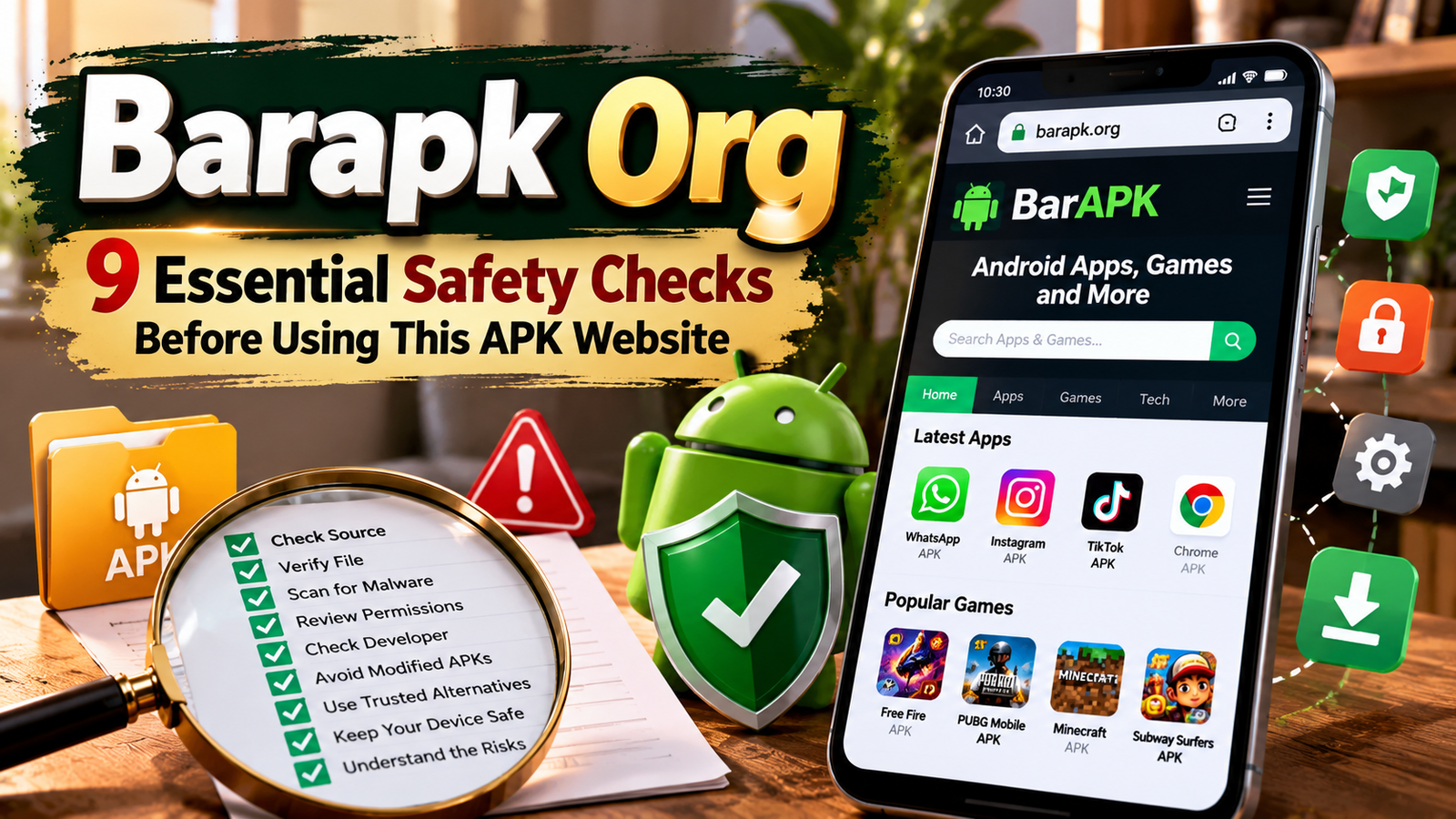 Barapk Org: 9 Essential Safety Checks Before Using This APK Website