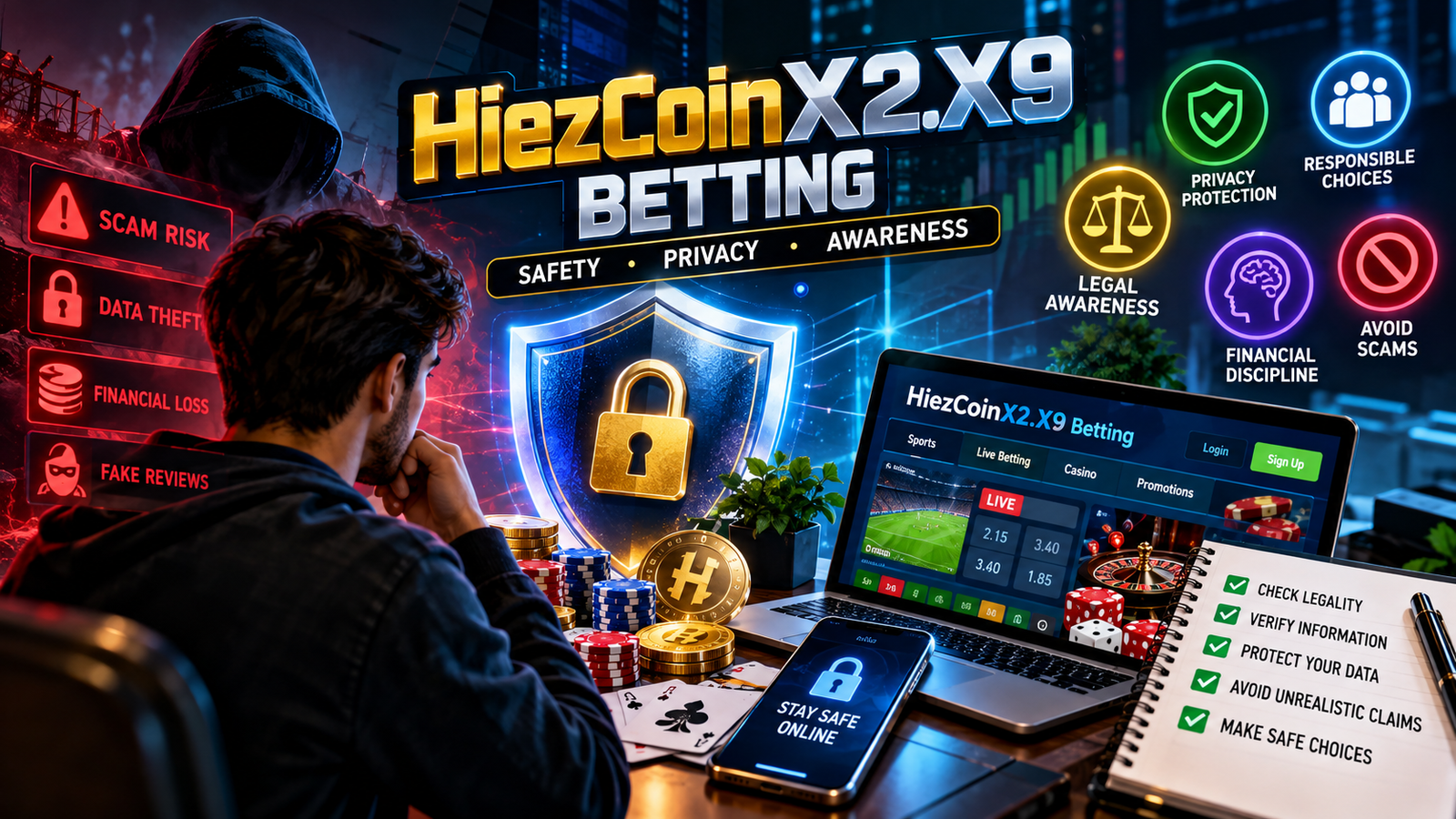 HiezCoinX2.X9 Betting: A Practical Guide to Online Safety, Privacy & Digital Awareness