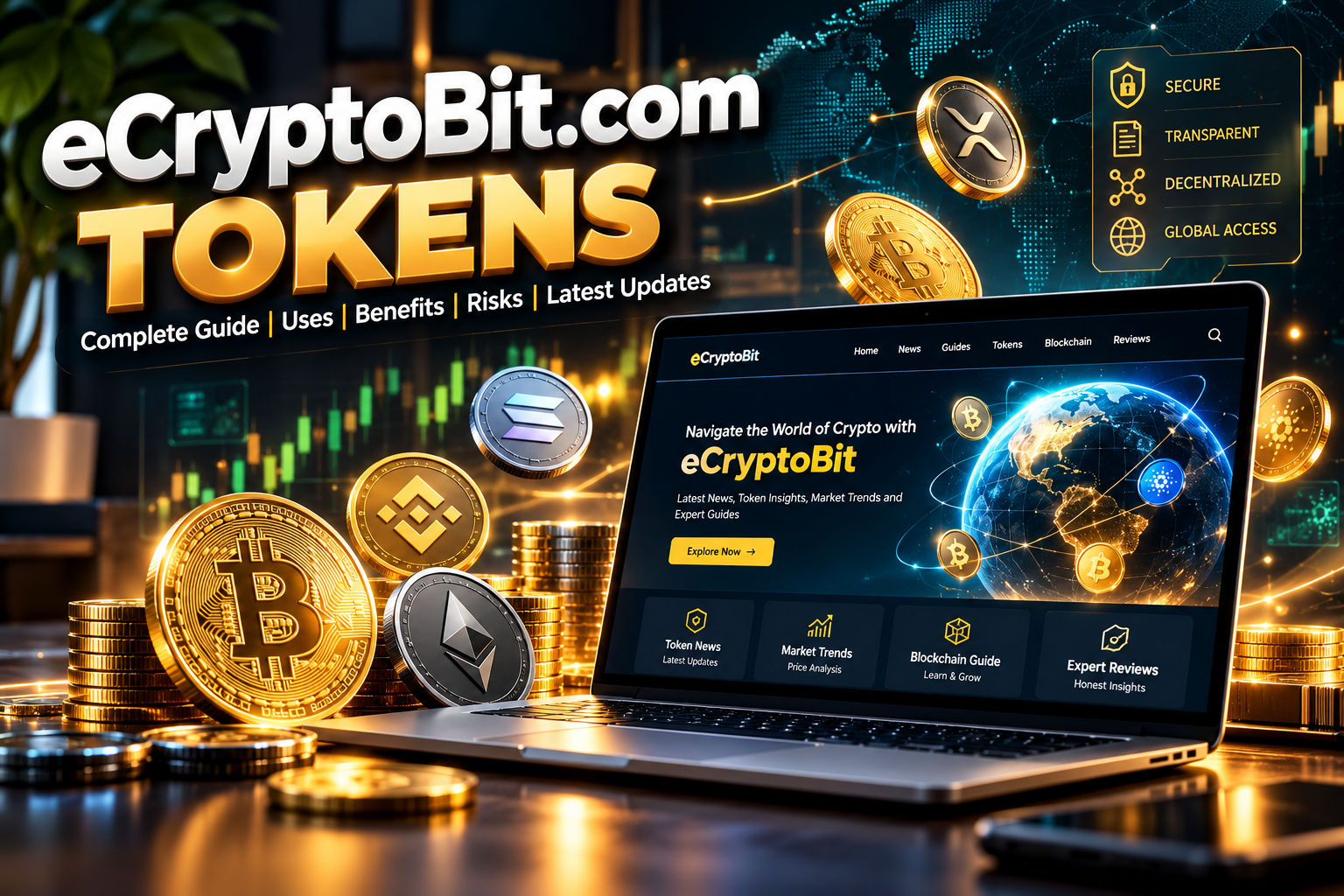 eCryptoBit.com Tokens: 7 Essential Facts, Uses, Risks, and Beginner’s Guide